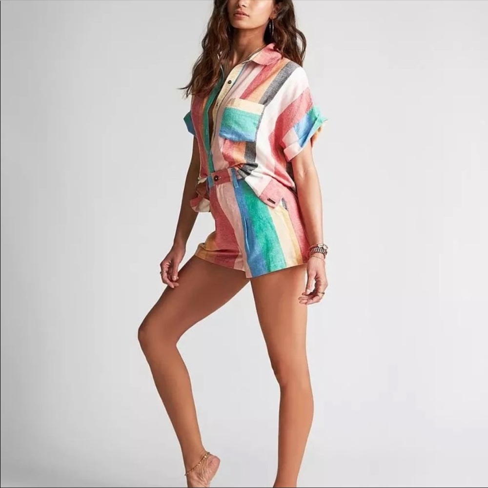 Billabong | Sincerly Jules Hard To Tell Shorts NWT Size Medium - Picture 5 of 13